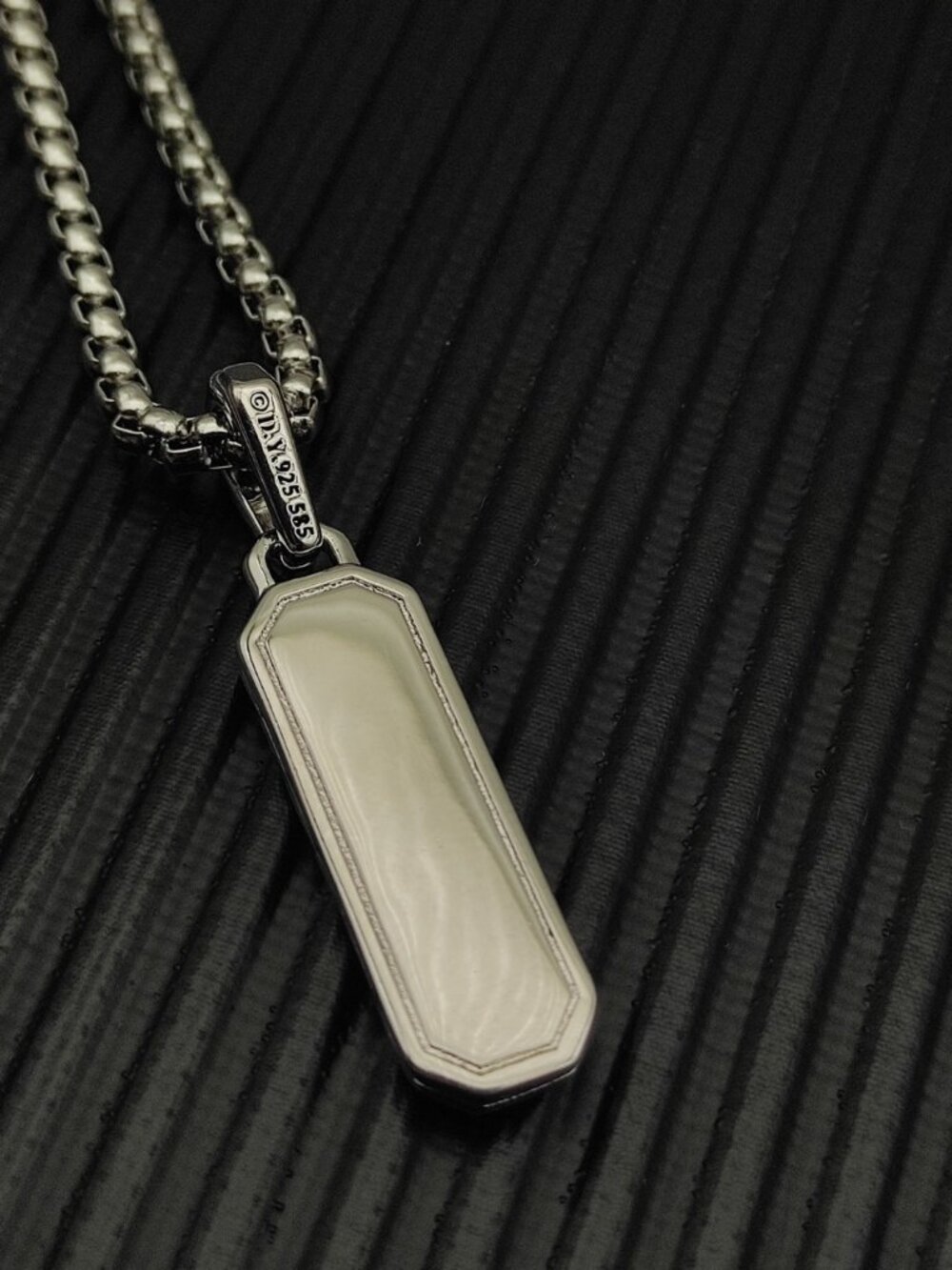 David Yurman 925 Silver Necklaces with Original Pouch - Picture 3 of 5